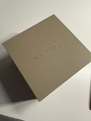 Reloj Viceroy Hombre Esfera Blanca Correa Marrón