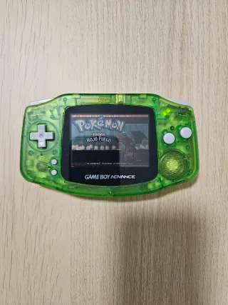 GameBoy Advance Verde Transparente