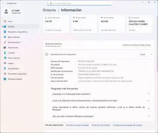Pc Gaming I5-12400F 16Gb Asus GTX 1070 OC 8Gb