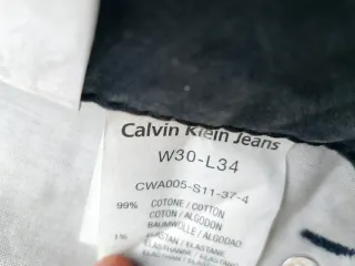 Jeans Calvin Klein vintage a zampa W30 L34