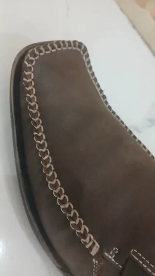 Mocasines de piel marrones