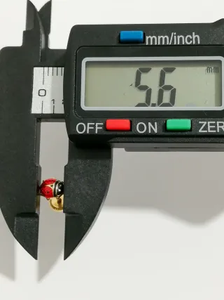 Pendientes Oro 18k Mariquita