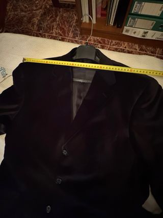 Americana negra terciopelo