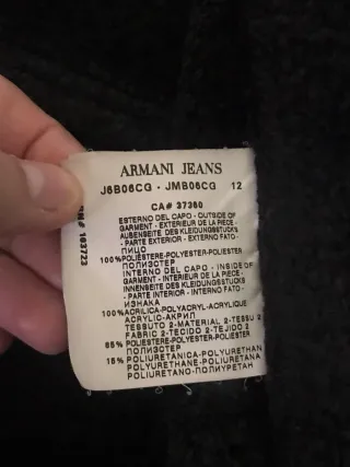 Giubbotto Giorgio Armani Uomo Tg. S