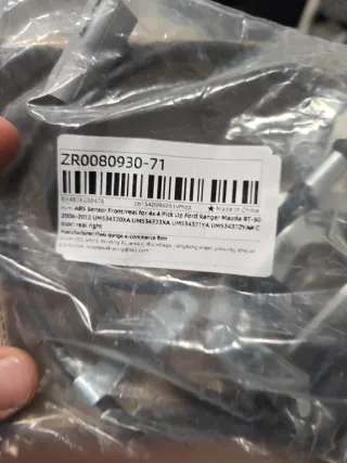 Sensor ABS Delantero/Trasero