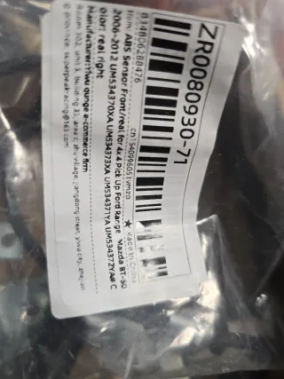 Sensor ABS Delantero/Trasero