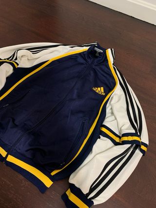 Chaqueta Adidas Vintage 90s/2000s Azul/Blanco