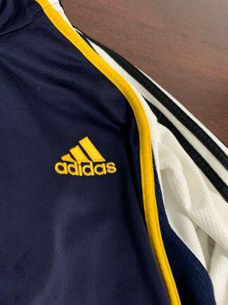 Chaqueta Adidas Vintage 90s/2000s Azul/Blanco