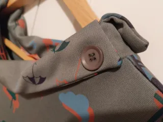 Vestido estampado lluvia TS