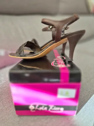 Sandalias tacón  Mujer Talla 38