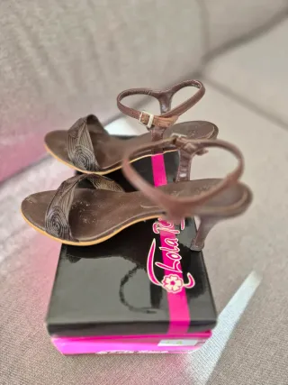 Sandalias tacón  Mujer Talla 37