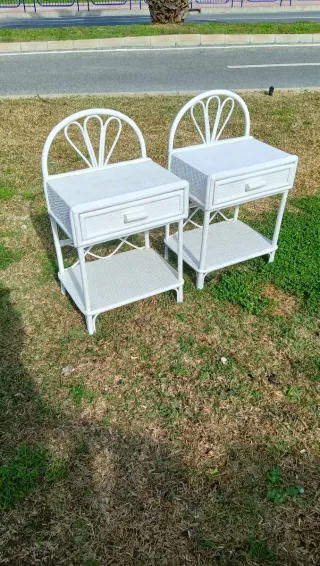 2 Comodini in Bambù