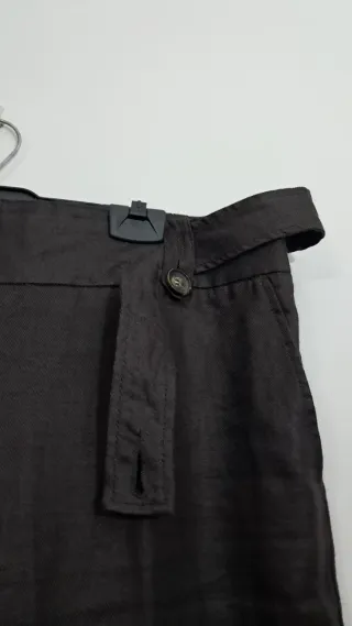 Pantalón Zara Basic ancho negro