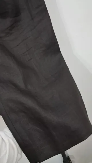 Pantalón Zara Basic ancho negro