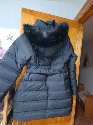 Plumífero Negro Mujer Talla XL