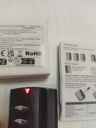 Mando Garaje Pujol Vario 433,92 MHZ