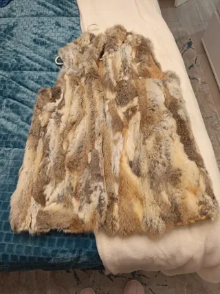 Chaleco de pelo multicolor no hago envios