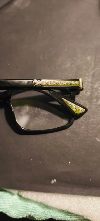 Gafas Chrome Hearts Negras y Transparente