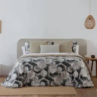 Edredón Invierno Casa Cañete Geométrico