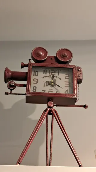 Reloj Decorativo Vintage Cine