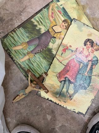 Figuras religiosas variadas