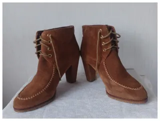 Botines Massimo Dutti Marrones Talla 40