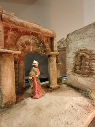 020 Construccion Arco Ruina Belén/Diorama