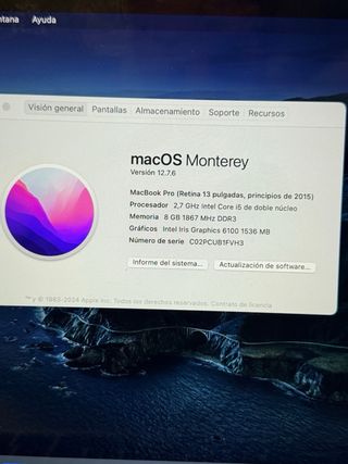 MacBook Pro Retina 13 2015