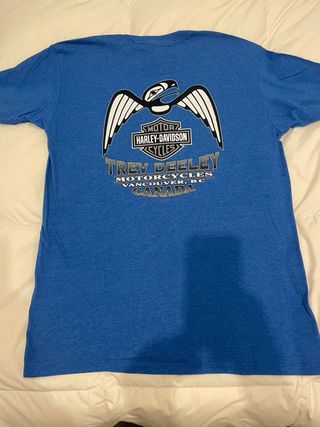 Camiseta Harley-Davidson Vancouver Vintage Azul