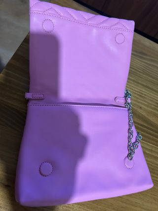 Bolso SHEIN rosa/morado Chevron