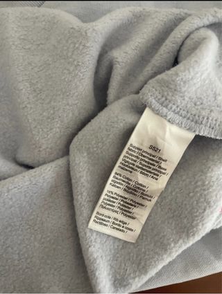 Lacoste Sweatshirt Azul Bebé Tamanho S