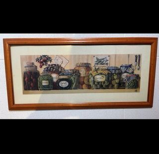 Cuadro NUEVO Decorativo Cocina Madera