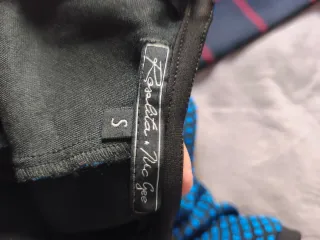 Vestido Rosalita McGee azul y negro