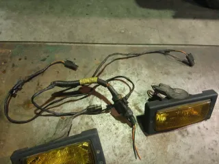 Faros valeo Amarillos Rectangulares Renault