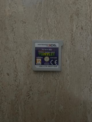 Juego 3DS Teenage Mutant Ninja Turtles