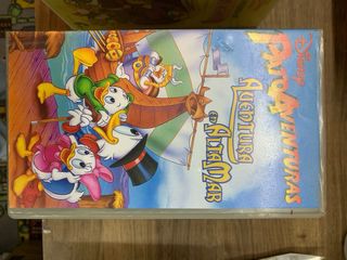 Lote 4 VHS Pato Aventuras Disney