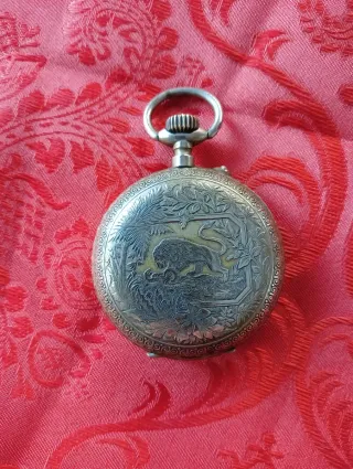 Orologio da taschino Roskopf antico