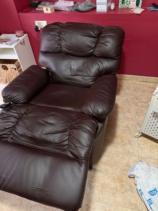 Sillón reclinable eléctrico levanta personas