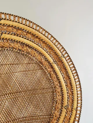 Sillón Emmanuelle. Vintage, 70s.