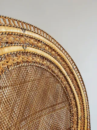 Sillón Emmanuelle. Vintage, 70s.