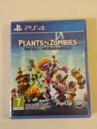 PS4 Worms + Plants vs Zombies