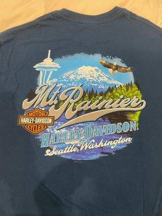 Camiseta Harley-Davidson Seattle Azul Talla M