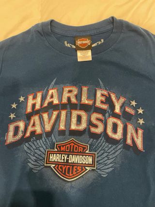 Camiseta Harley-Davidson Seattle Azul Talla M