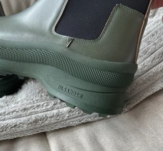 Stivaletti Jil Sander Verdi