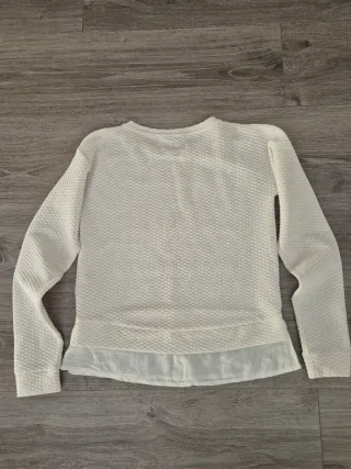 Blusa Tiffosi Branca Manga Comprida