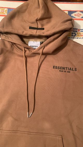 Sudadera Essentials Marrón