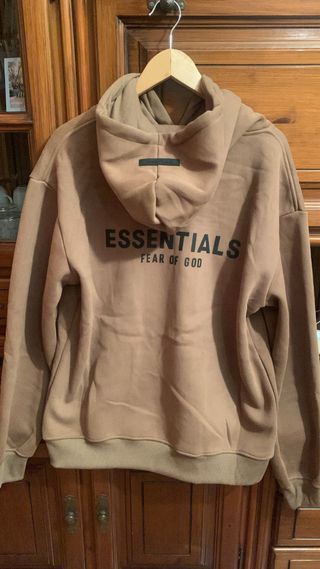 Sudadera Essentials Marrón