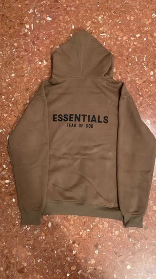 Sudadera Essentials Marrón