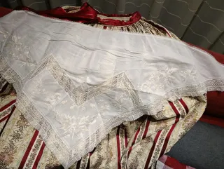 Falda Fallera con Manteletas y Espandenyas.