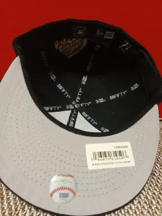 Gorra New Era 59Fifty Negra Talla 7.1/4